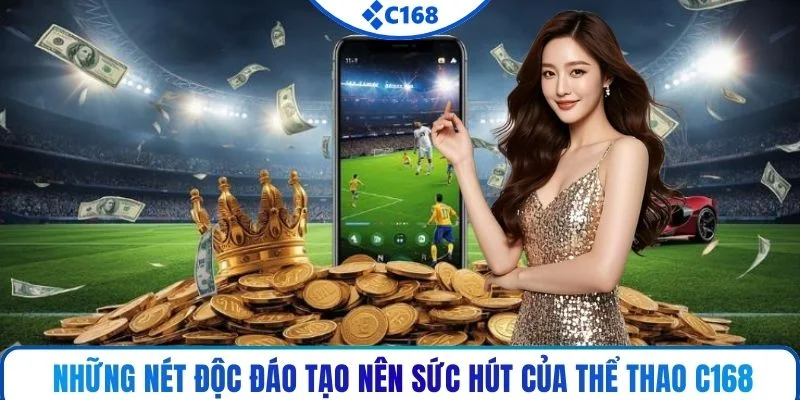 Những nét độc đáo tạo nên sức hút của thể thao C168